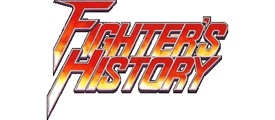 Fighter's History logo for Super Famicom